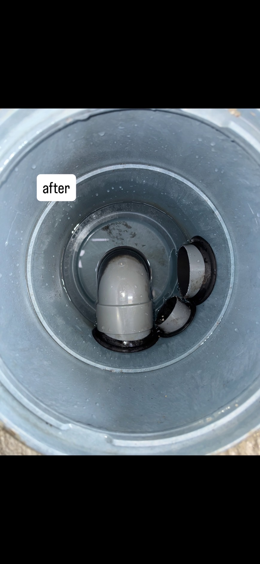 生活排水配管洗浄の画像